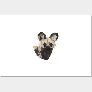 African Wild Dog Posters and Art